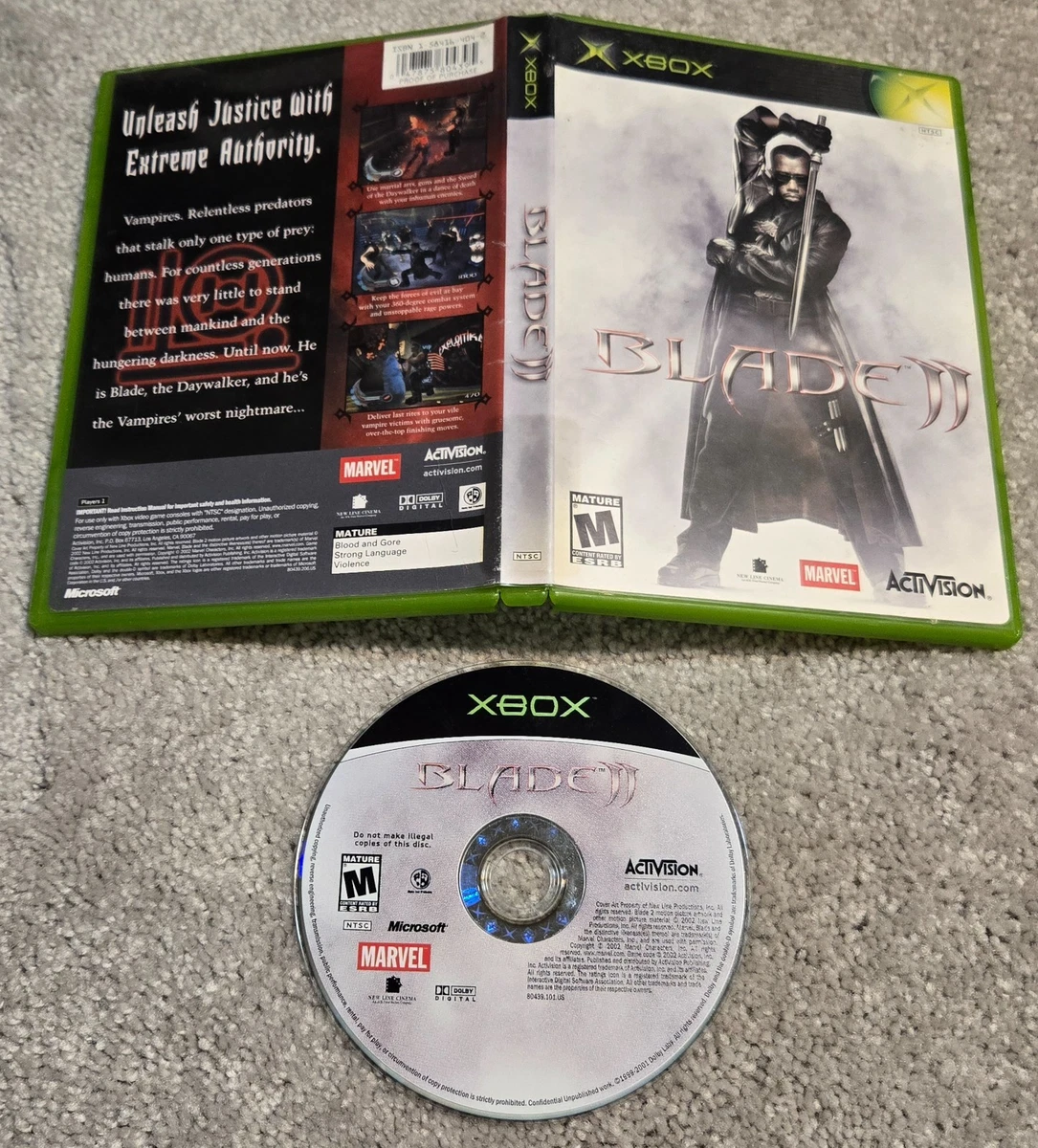 Blade II Video Games for Microsoft Xbox for sale | eBay