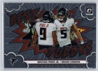 2025 Donruss Optic Drake London/Michael Penix Jr. Base (RAW)