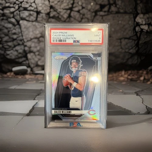 2024 Panini Prizm - Rookie Variations Caleb Williams #1 Silver Prizm (RC)