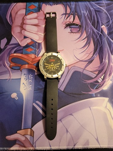 USED 2016 Nintendo Accutime GLZ1247BL The Legend of Zelda Watch *Needs Battery*
