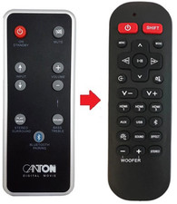 Ersatz Fernbedienung für Canton DM3, DM5, DM9, DM50, DM55,