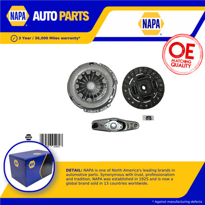 Clutch Kit fits SKODA FABIA 6Y 1.4 200mm NAPA 02T141153K 02T141165A 02T141181A