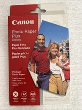 Canon Photo Paper Plus Glossy 4x6 50 Sheets New Sealed