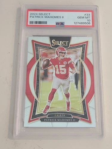 2024 Panini Select Concourse Patrick Mahomes II #33 PSA 10 GEM MINT!!