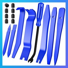 Auto Trim Removal Tool Kit 16 Pcs No Scratch Plastic Pry Tool Blue