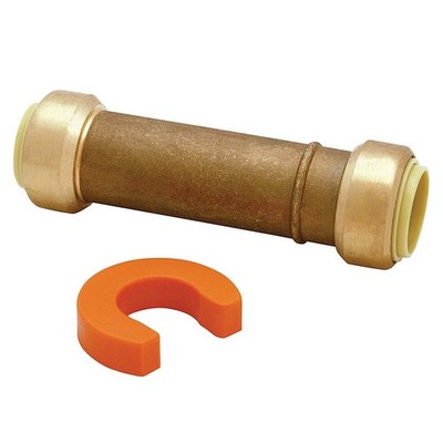 PPG 54056NLW for PlumbMaster 3/4 Push-Fit Wolv-Bite Brass Repair Coupling