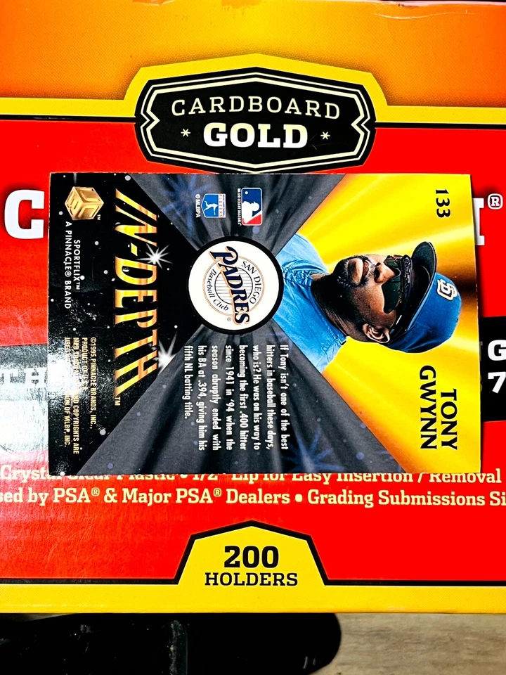 1995 Sportflix UC3 Hologram Tony Gwynn #133 MLB HOF San Diego Padres STAR - Image 2 of 2