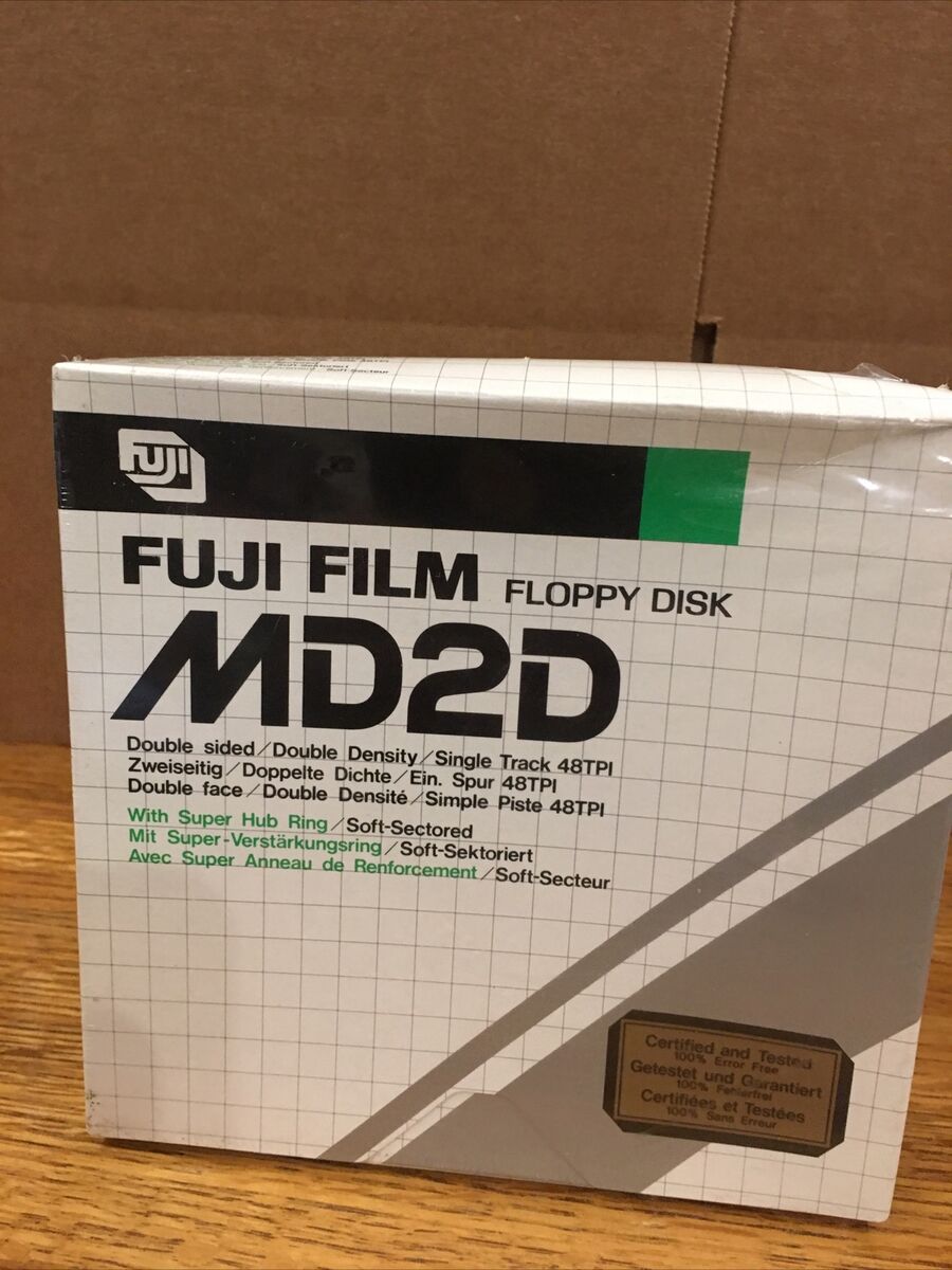 Fuji Film Floppy Disk MD2D Double Sided. Made In Japan | eBay Fuji Film Floppy Disk MD2D Double Sided. Made In Japan | eBay