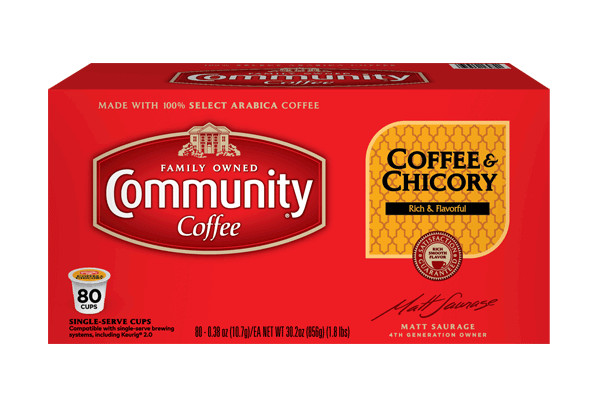 Café comunitario y achicoria 80 a 320 quilates taza Keurig K ENVÍO GRATUITO