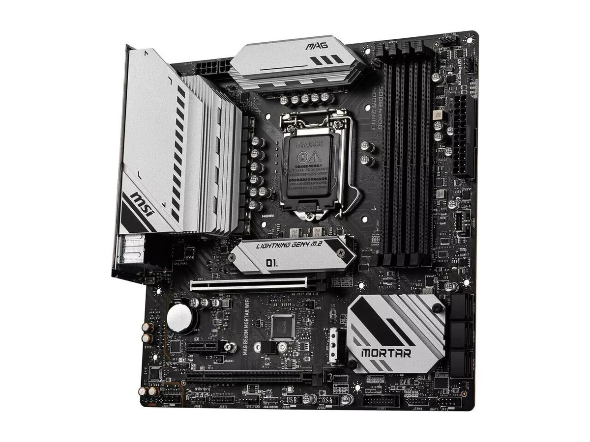 MSI MAG B560M MORTAR WIFI LGA 1200 Intel B560 Micro ATX Intel