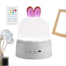Bunny Night Light Projector Bunny Projection Sleeping Lamp Cartoon in style