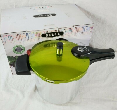 Quart Bella Aluminum Pressure Cooker In Original Box