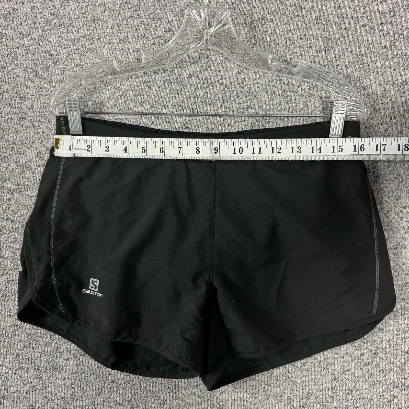 Salomon Women's Size Medium Solid Black Polyester… - image 8