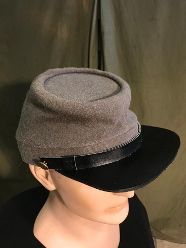 Reproduction C.S. Civil war kepi, 7 3/8ths, Campaigner Quality
