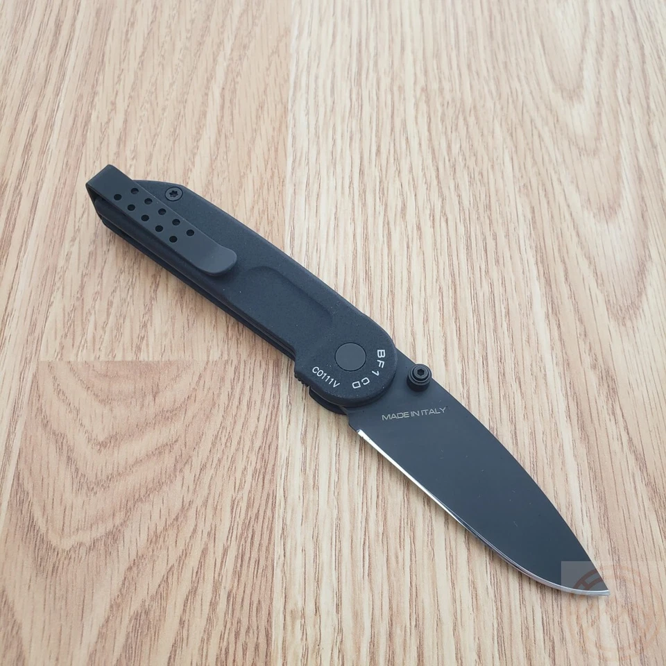 Cuchillo Plegable Extrema Ratio 2.75" Bohler N690 Hoja de Acero Negro Mango de Aluminio Foto 4 de 4