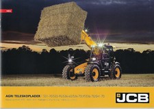 JCB Agri ładowarka teleskopowa ciągnik broszura