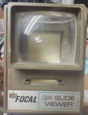 Vintage KMart Focal Slide Viewer Color 2  x2  Slides 3x Magnification