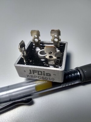  KBPC5010 Diode Bridge Rectifier Single Phase Metal Case 1000V 50A KBPC-5010 USA