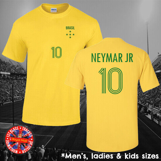 neymar t shirt brazil