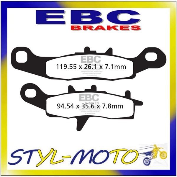 FA258TT BeläGe Sinter Vorne Links EBC Suzuki RM 85 L 2005-2018-image