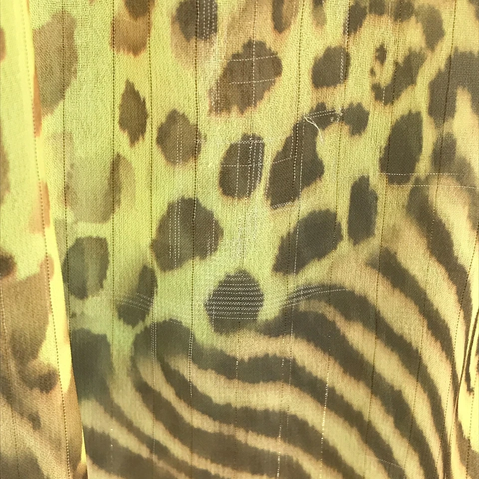 Top sin mangas con estampado de animales transparente Lane Bryant para mujer talla grande 20 espalda deportiva Foto 4 de 4