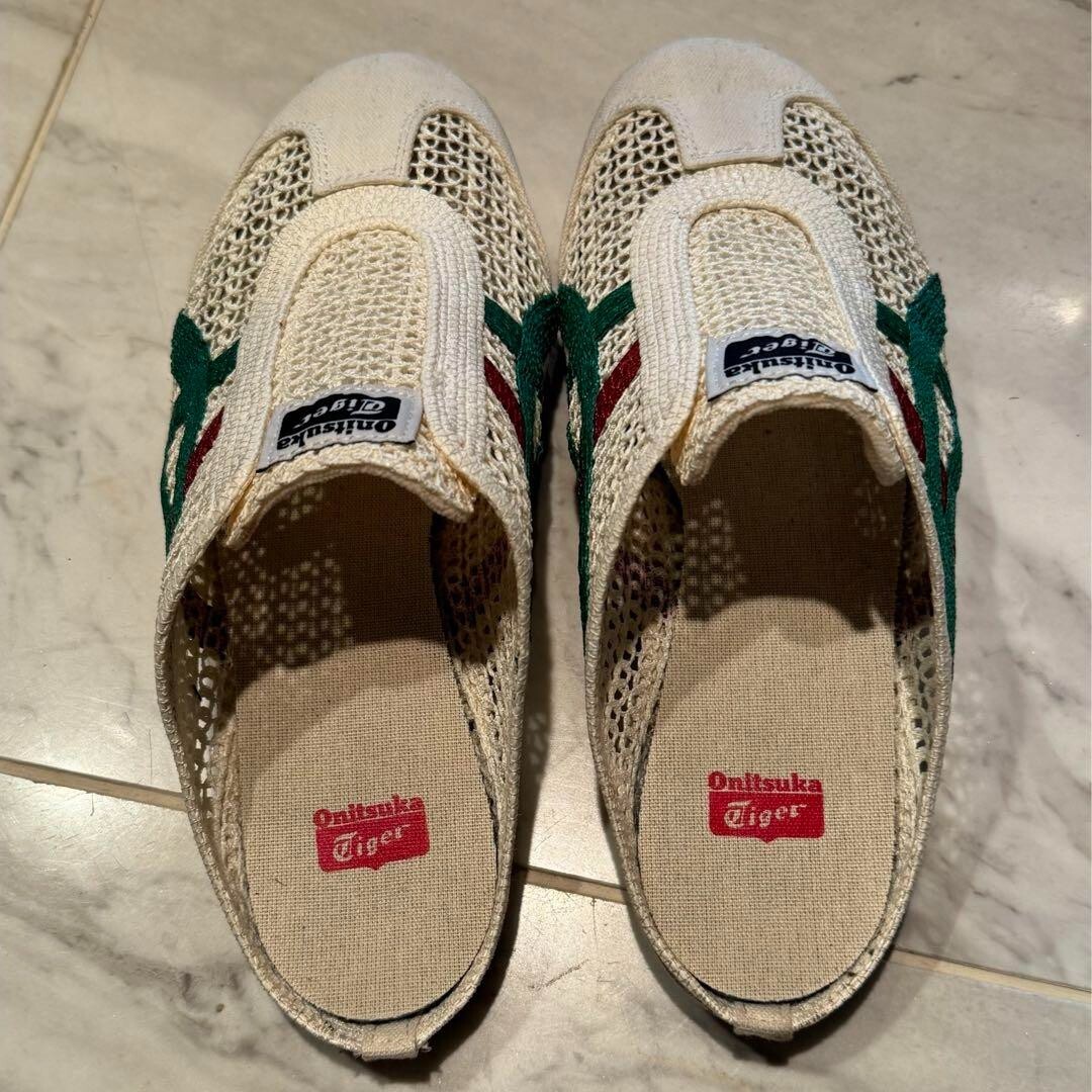 靴 MEXICO 66 SABOTBLACK/CREAM 26.5 Onitsuka Tiger Mexico 66 Sabot 'Black Cream' 1183A707-001