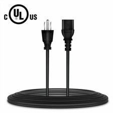6ft UL Power Cord Cable for QFX PBX-3081BT BATTERY POWERED Wireless PA SPEAKER