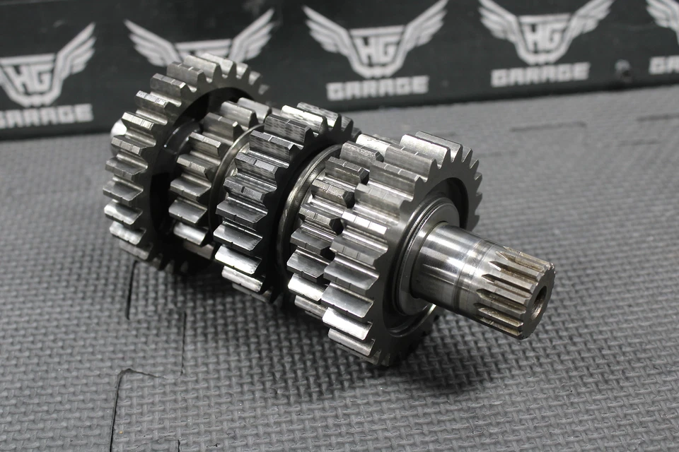 Honda CR500R 1995 89-01 OEM CONTRAEJE TRANSMISIÓN TRANNY TRANSMISIÓN ENGRANAJES CAJA DE CAMBIOS Foto 2 de 4