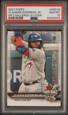 Vladimir Guerrero Jr. - 2021 Topps Home Run Challenge S1 Code  PSA 10