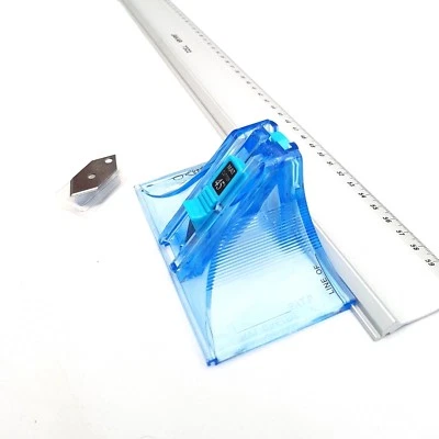 Jakar Taglierina per foto e kit righello guida metallo alluminio 60 cm