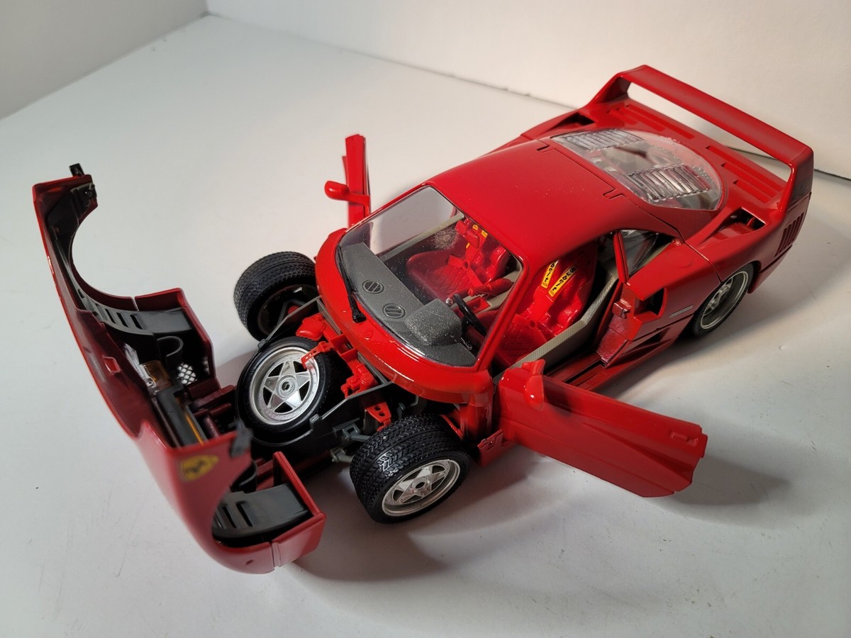 自動車 burago Ferrari F40 (1987) 1/18 Burago 1987 Ferrari F40 1:18 - Red | eBay