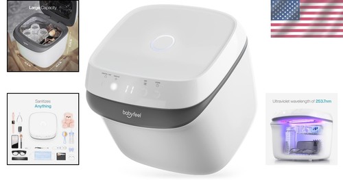 UV Light Sanitizer Box - Large Capacity, Touch Control for Efficient Cleaning - Photo 2 sur 10