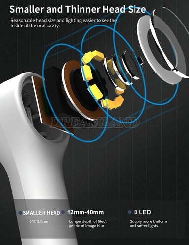 WiFi Dental Intraoral Camera Wireless Cordless 3.0 Mega Pixels HD Clear Image - Picture 20 of 21