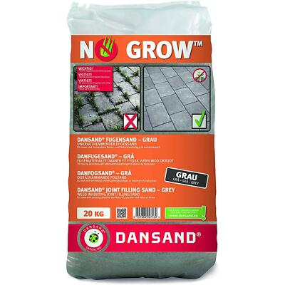 NO GROW Dansand Fugensand unkrauthemmend grau 1-5mm Fugenbreite, 20 kg
