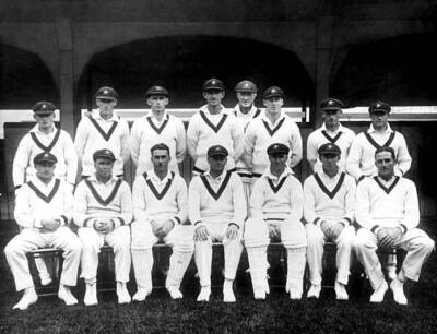 Australia Team Group 1930 Old Cricket Photo