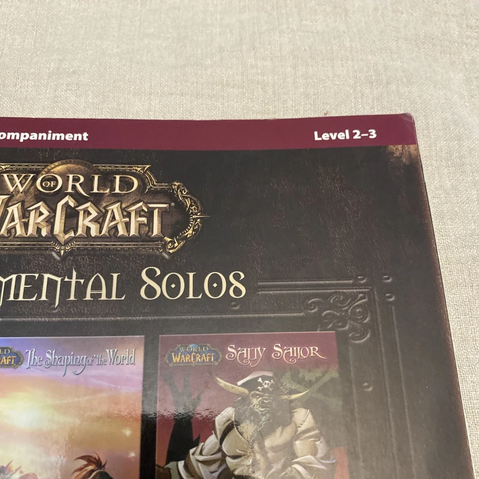 Violín World Of Warcraft nivel 2-3 solos instrumentales con disco Alfred’s Foto 3 de 4