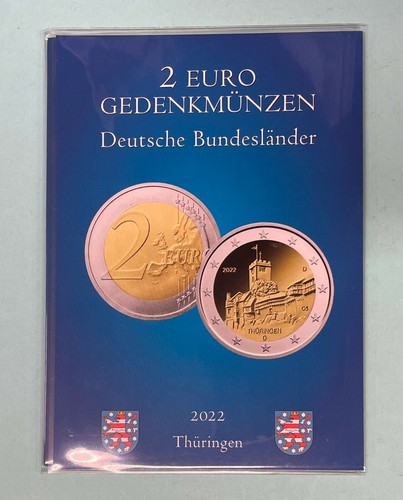 Leuchtturm Münzkarte 2 € Euro Bundesländer / Gedenkmünzen 2025 / Sätze, AUSWAHL - Picture 25 of 65