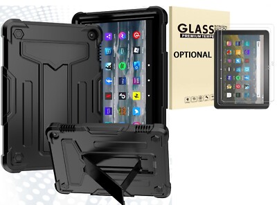 for Amazon Fire HD 8 & Fire HD 8 Plus Case (2024/2022, 12th Gen) Kickstand Cover