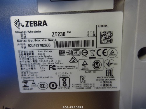 Imprimante d'étiquettes code-barres réseau Zebra ZT230 USB 104 mm thermique directe - 323 276 cm - Photo 7/9