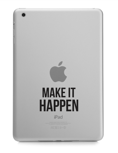 Make It Happen Macbook Pro Air Keyboard Sticker iPad Decal Motivational Sticker - Picture 2 of 3