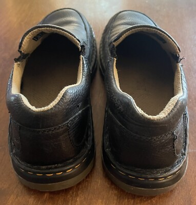 DOC MARTENS /Dr Martens PEBBLED Leather LOAFERS in Black  display picture 3