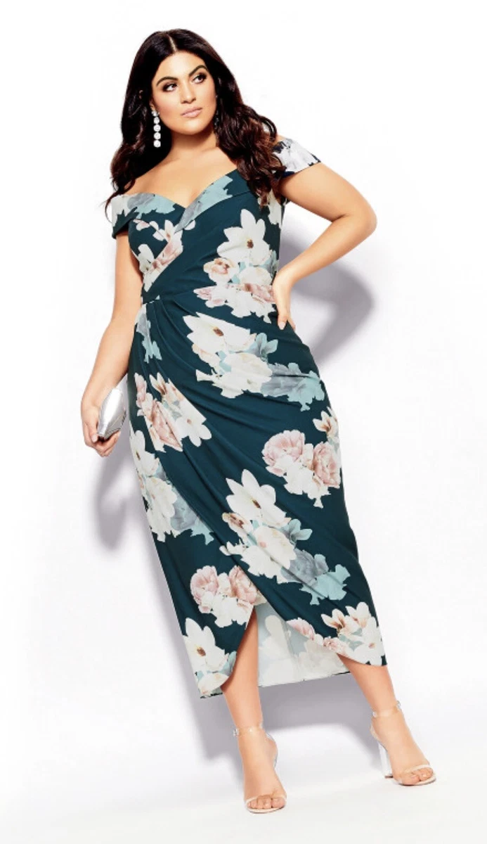 Chic and curvy maxi dresses top
