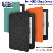 Auto Sleep/Wake N367 Smart Cover TPU Funda for KOBO Clara Colour/BW 2024