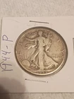 1945 50C Walking Liberty Half Dollar