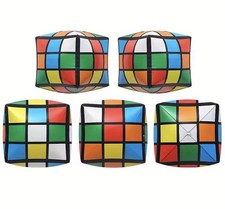 5 Rubik Cube Balloons Rubiks 70’s 80’s Theme Party Decoration  Birthday retro