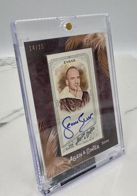 2018 Topps Allen & Ginter Sean Evans   Hot Ones Mini Framed Autograph /25 MA-SE
