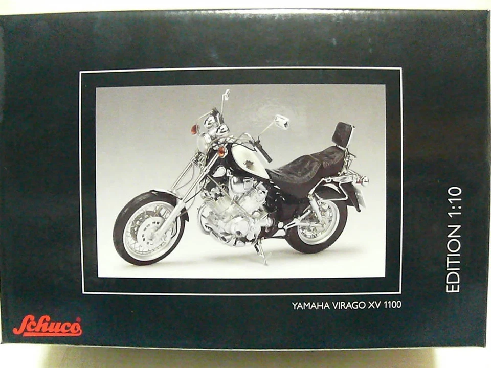 Schuco 1/10 Yamaha Virago XV 1100 XV1100 1995 Old Diecast model Rare 06660 - Image 2 of 4