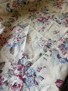 Floral rose Granny Core Fabric by 5th Avenue Designs For Covington 58” X 58”