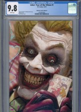 JOKER YEAR OF THE VILLAIN #1 MT 9.8 CGC WHITE PAGES BROWN COVER TAN ART ED. B 