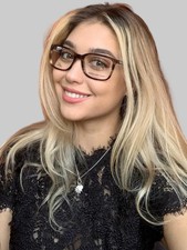 Gianfranco Ferr  Men's Women's Eyeglasses Frame GF Ferre GFF8206 Havana 54mm .